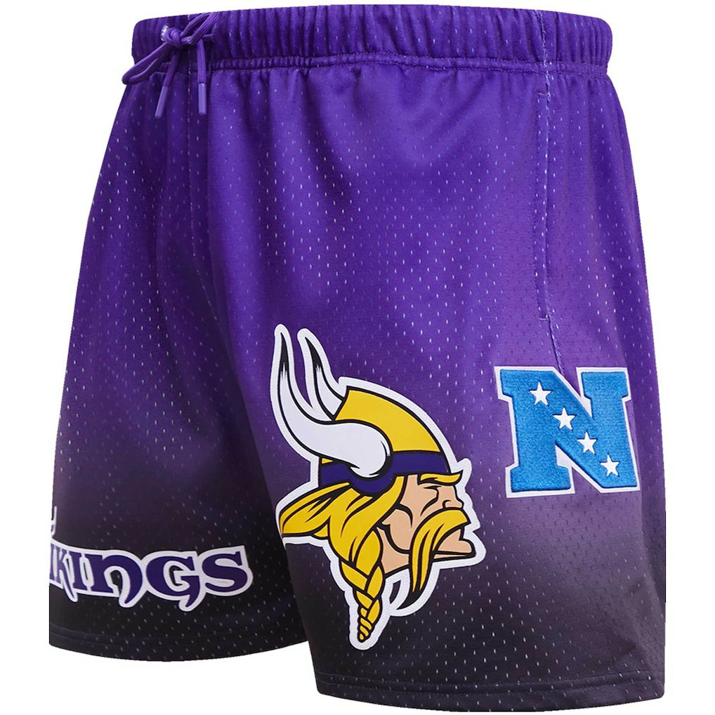 Minnesota Vikings Pro Standard Ombre Mesh Shorts - Black/Purple cheap