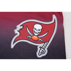 Tampa Bay Buccaneers Pro Standard Ombre Mesh Shorts - Black/Red sale