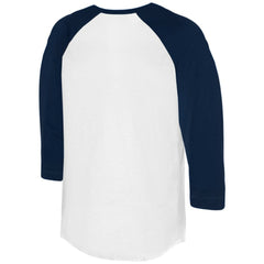 Tampa Bay Rays Tiny Turnip Women's Hot Bats 3/4-Sleeve Raglan T-Shirt - White/Navy