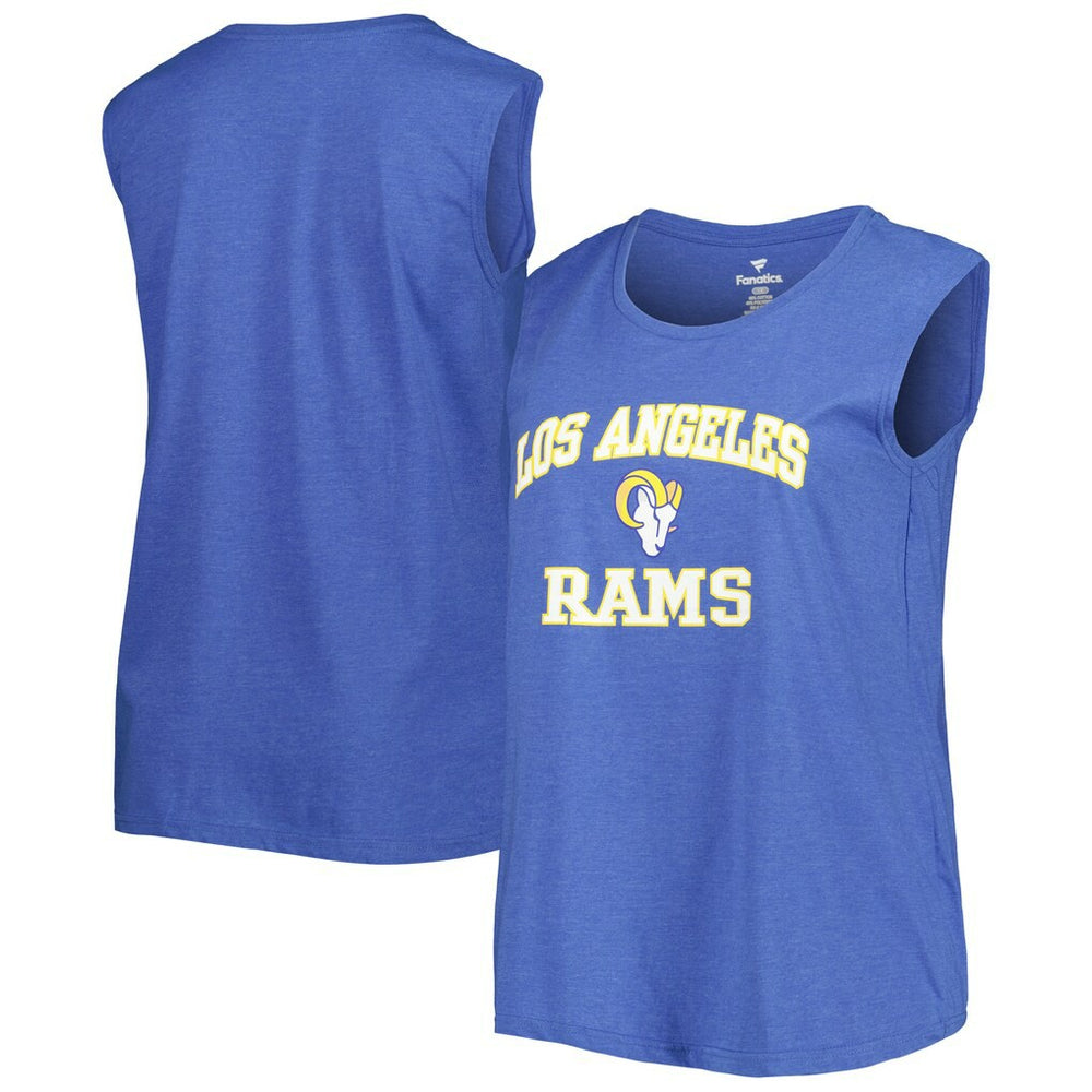Los Angeles Rams Women's Plus Size Tank Top - Royal for sale