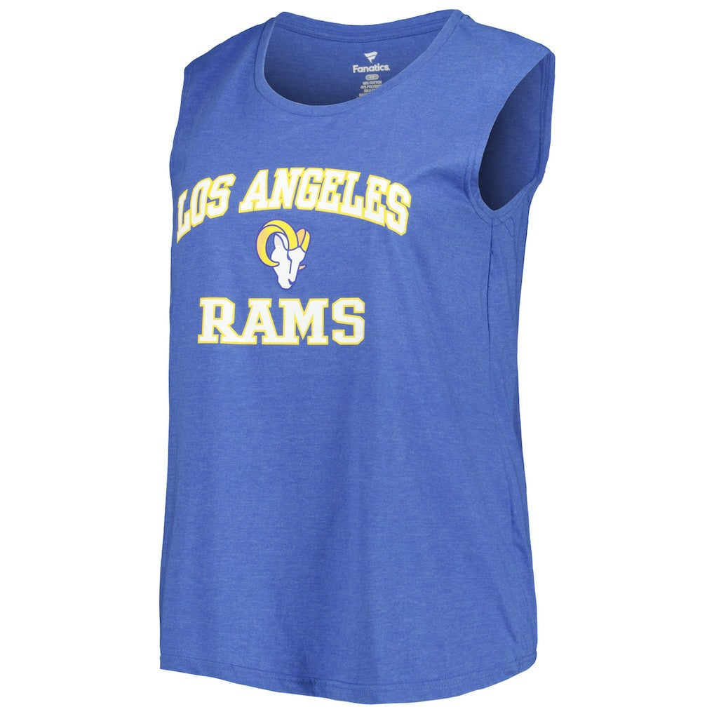 Los Angeles Rams Women's Plus Size Tank Top - Royal for sale