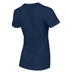 Washington Nationals Tiny Turnip Women's Blooming Baseballs T-Shirt - Navy