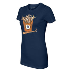 Detroit Tigers Tiny Turnip Women's Hot Bats T-Shirt - Navy