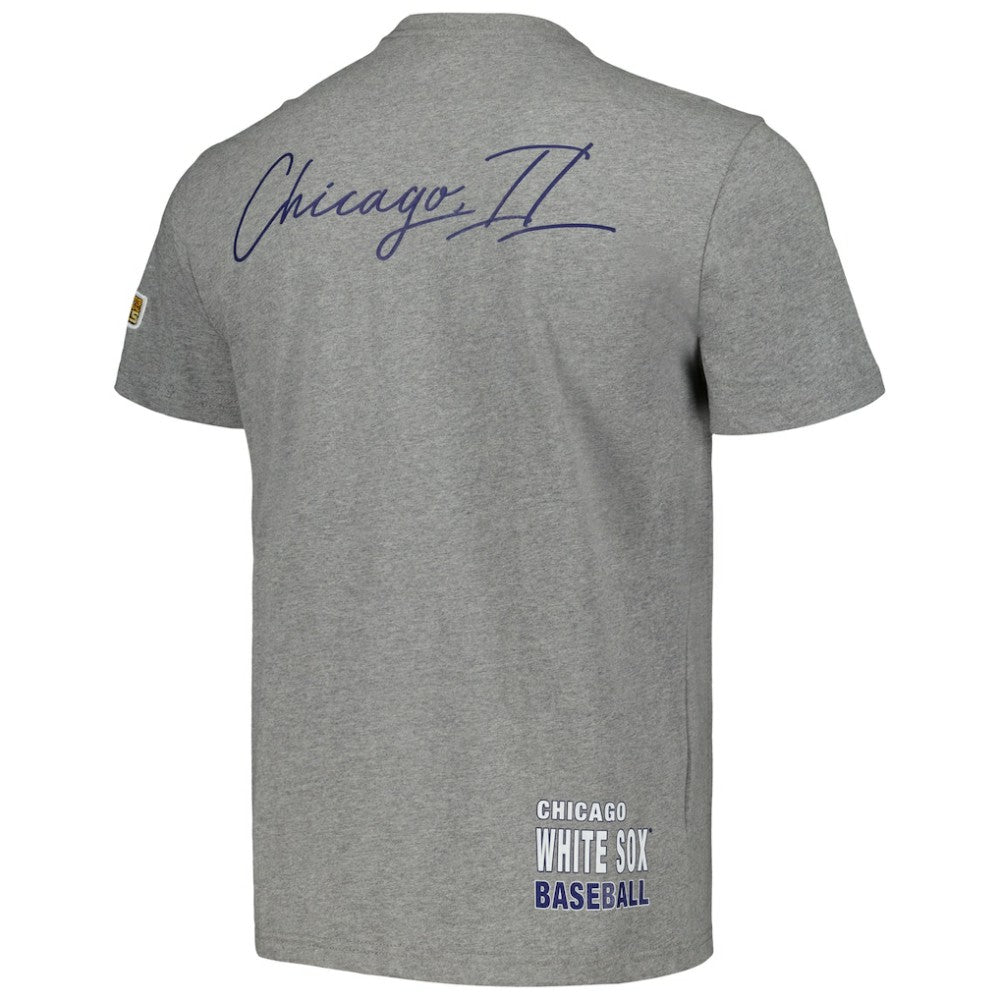 Chicago White Sox Cooperstown Collection City Collection T-Shirt - Heather Gray | Mitchell & Ness