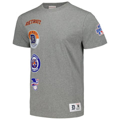 Detroit Tigers Cooperstown Collection City Collection T-Shirt - Heather Gray | Mitchell & Ness