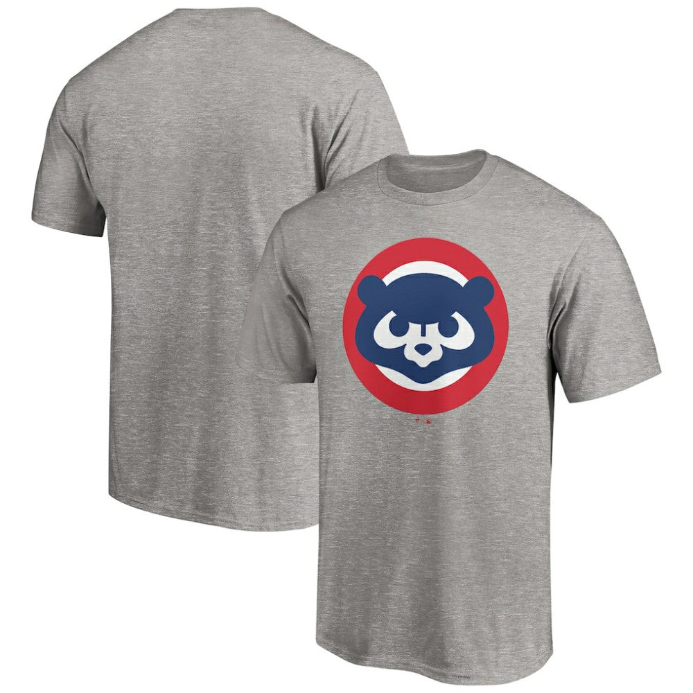 Chicago Cubs Cooperstown Collection Huntington T-Shirt - Heather Gray