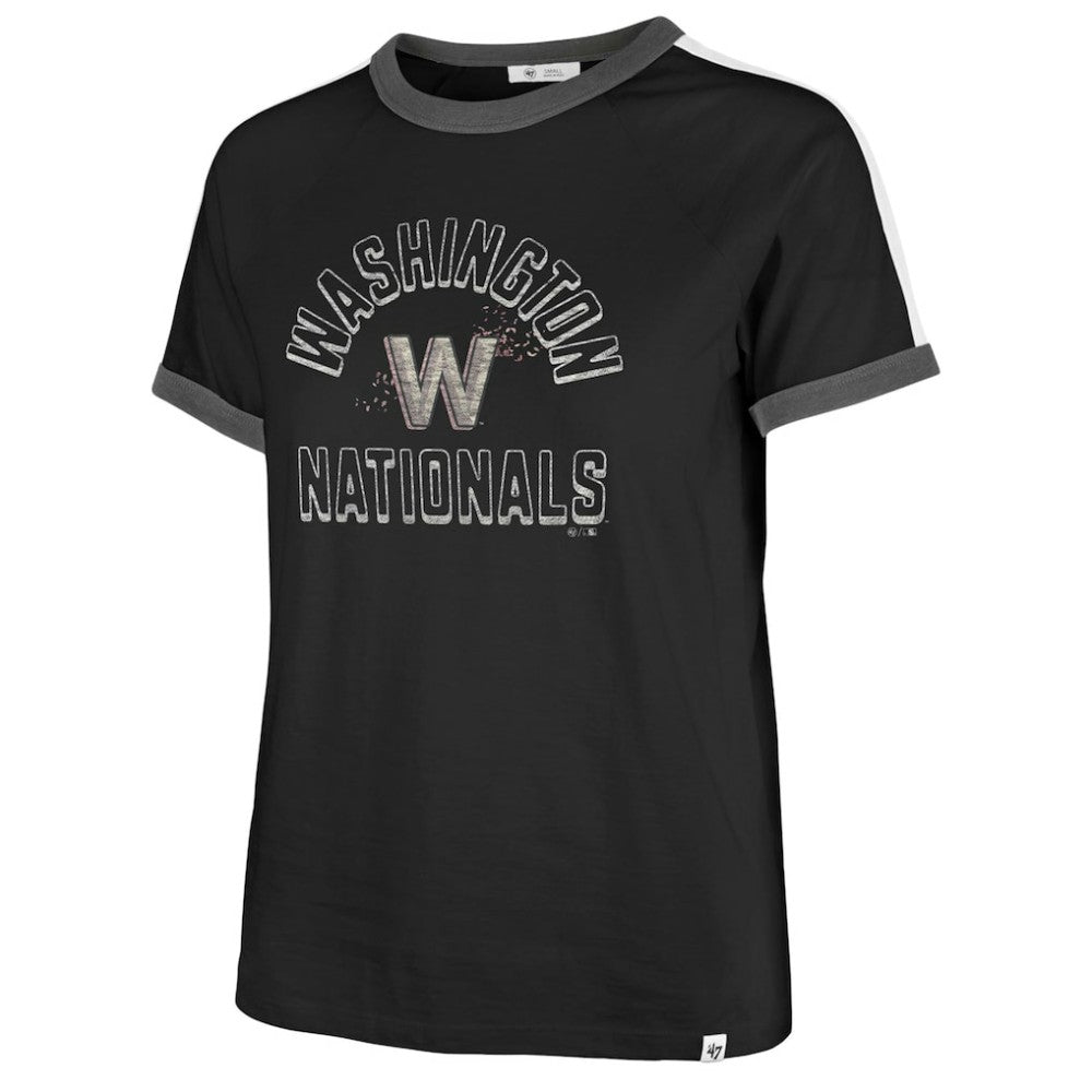 Washington Nationals Women's City Connect Sweet Heat Peyton T-Shirt - Black | 47 brand