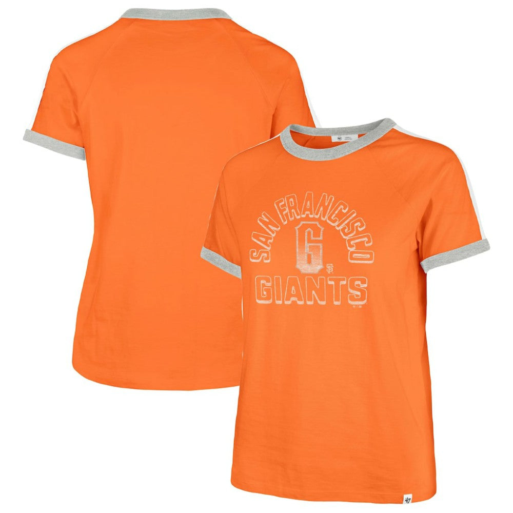 San Francisco Giants Women's City Connect Sweet Heat Peyton T-Shirt - Orange | 47 brand