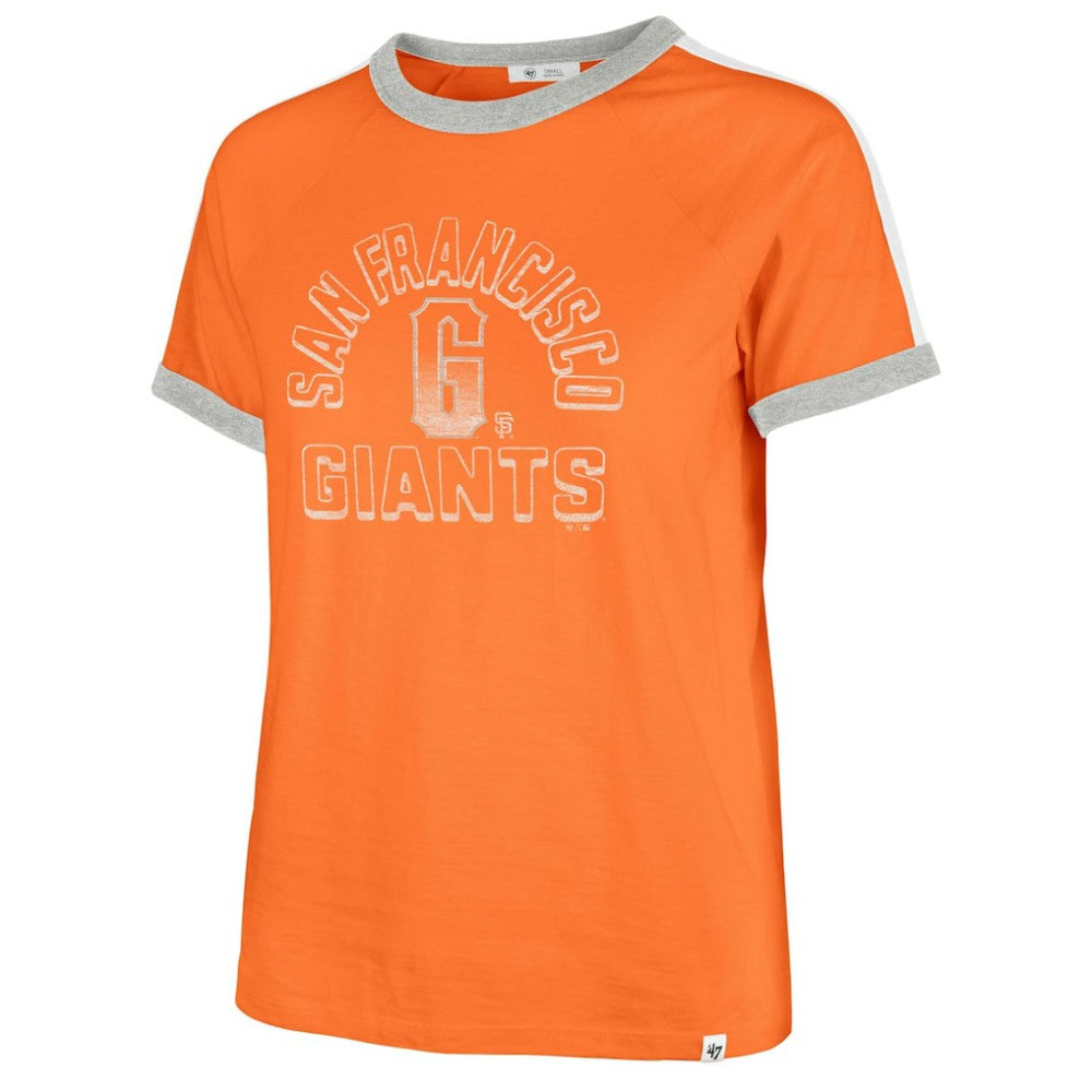 San Francisco Giants Women's City Connect Sweet Heat Peyton T-Shirt - Orange | 47 brand
