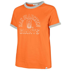 San Francisco Giants Women's City Connect Sweet Heat Peyton T-Shirt - Orange | 47 brand