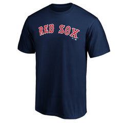 Boston Red Sox Official Wordmark Team T-Shirt - Navy
