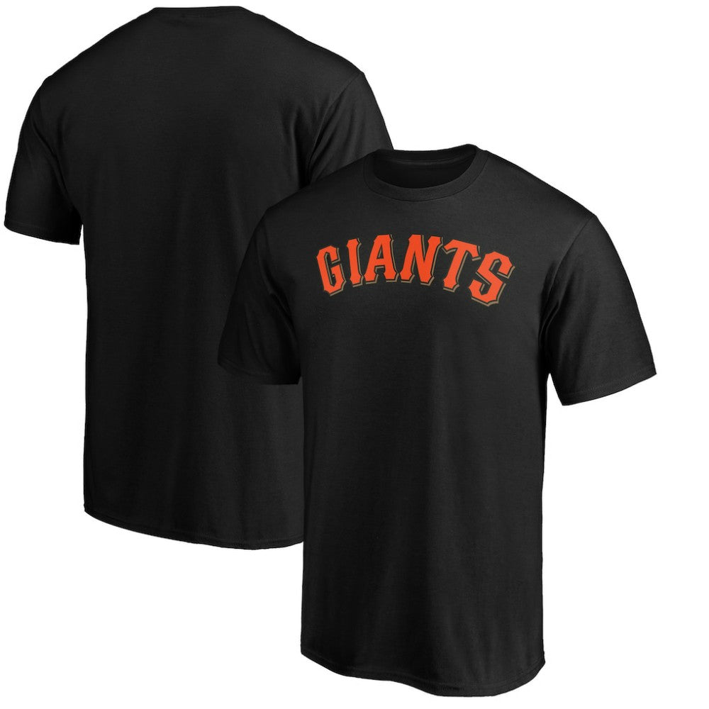 San Francisco Giants Official Team Wordmark T-Shirt - Black