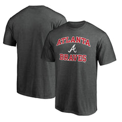 Atlanta Braves Heart & Soul T-Shirt - Charcoal
