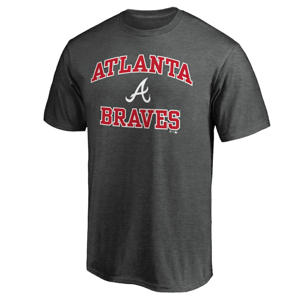 Atlanta Braves Heart & Soul T-Shirt - Charcoal