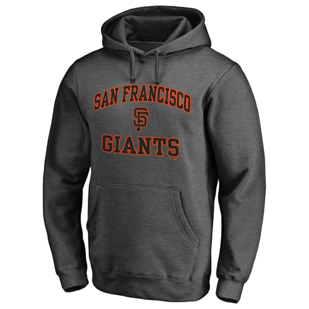 San Francisco Giants Heart & Soul Pullover Hoodie - Charcoal