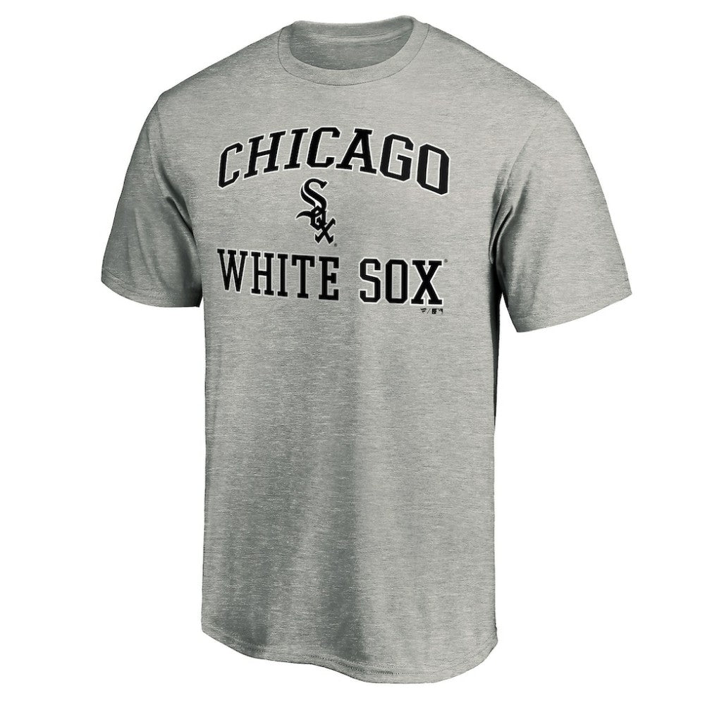 Chicago White Sox Heart & Soul T-Shirt - Heather Gray