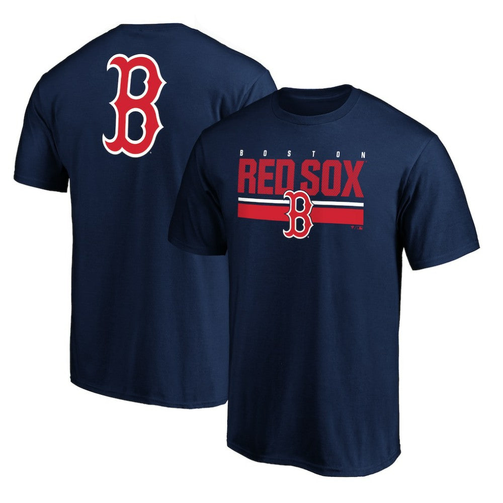Boston Red Sox End Game Team Wordmark T-Shirt - Navy