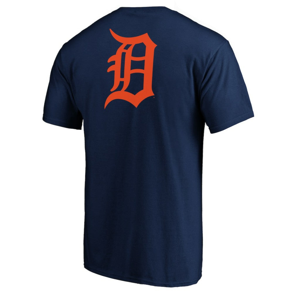 Detroit Tigers End Game Team Wordmark T-Shirt - Navy