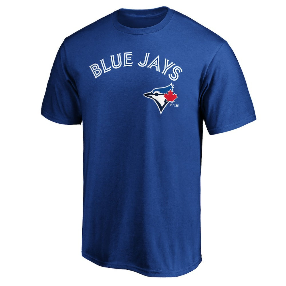 Toronto Blue Jays Team Lock Up Wordmark T-Shirt - Royal