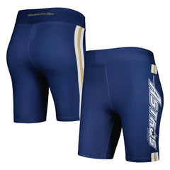 Houston Astros Women's Biker Shorts - Navy | Mitchell & Ness