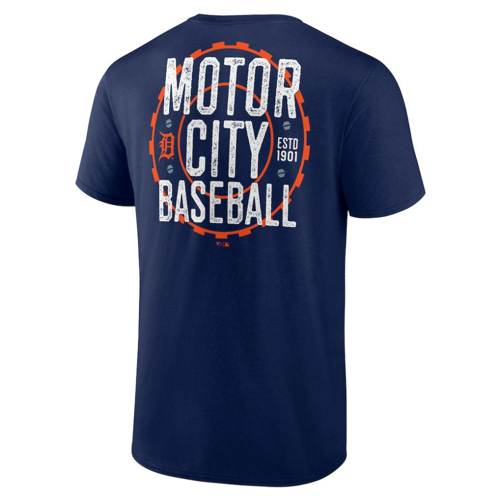 Detroit Tigers Bring It Motor City T-Shirt - Navy