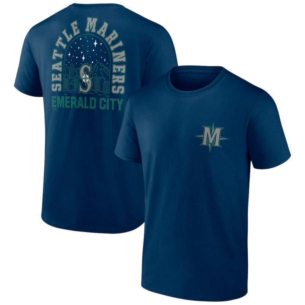Seattle Mariners Emerald City Bring It T-Shirt - Navy