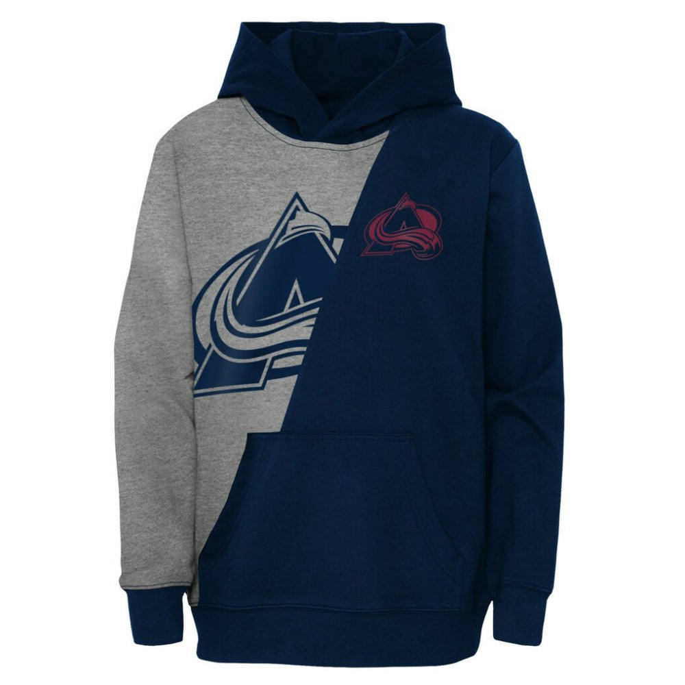 Colorado Avalanche Preschool Unrivaled Pullover Hoodie Gray/Navy