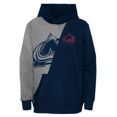 Colorado Avalanche Preschool Unrivaled Pullover Hoodie Gray/Navy