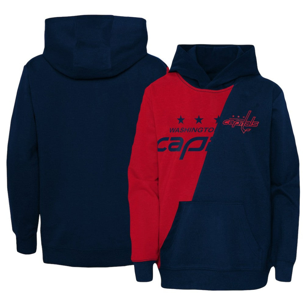 Washington Capitals Preschool Unrivaled Pullover Hoodie Red/Navy