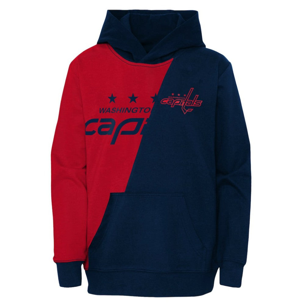 Washington Capitals Preschool Unrivaled Pullover Hoodie Red/Navy