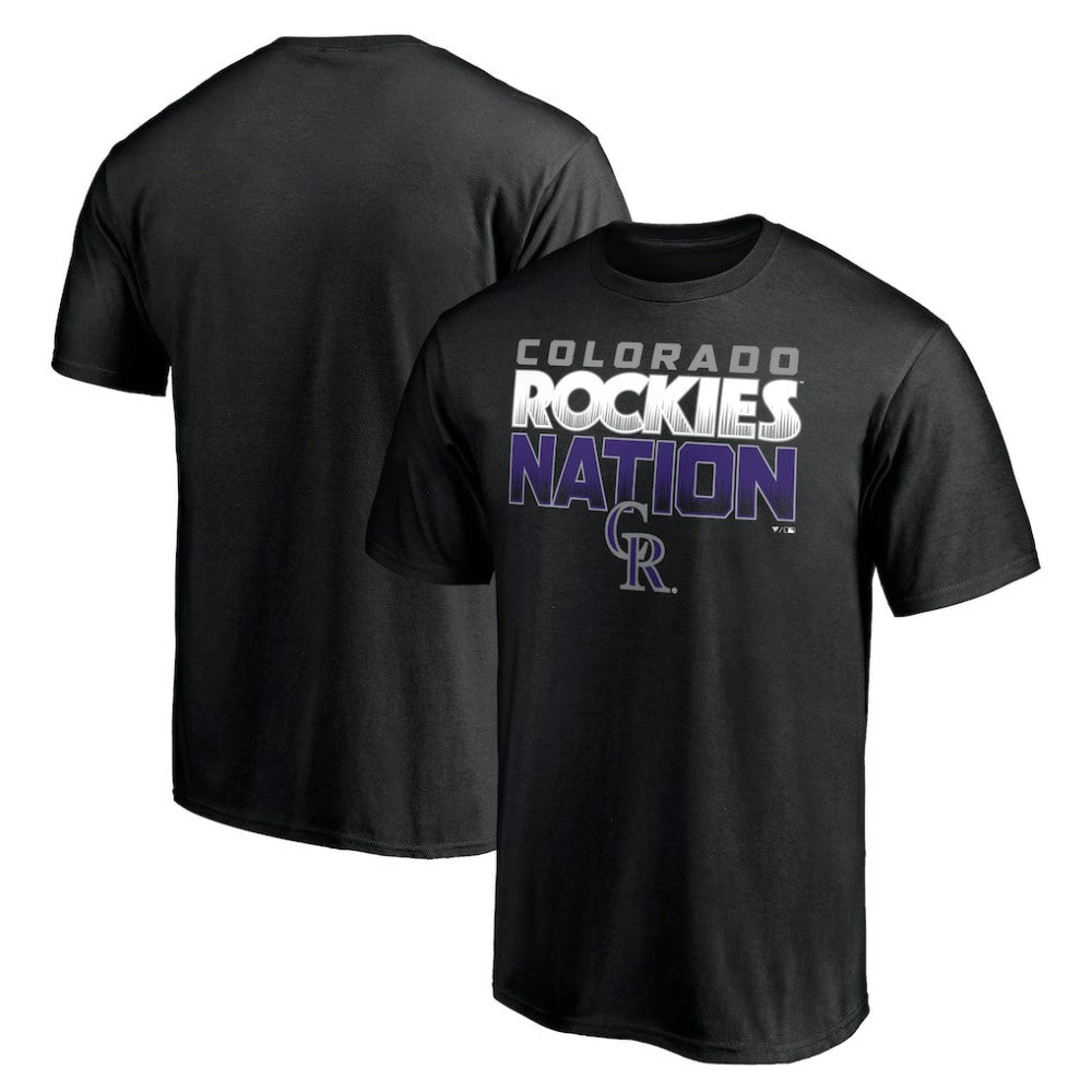 Colorado Rockies Rockies Nation T-Shirt - Black