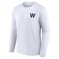 Chicago Cubs Fly the W Long Sleeve T-Shirt - White