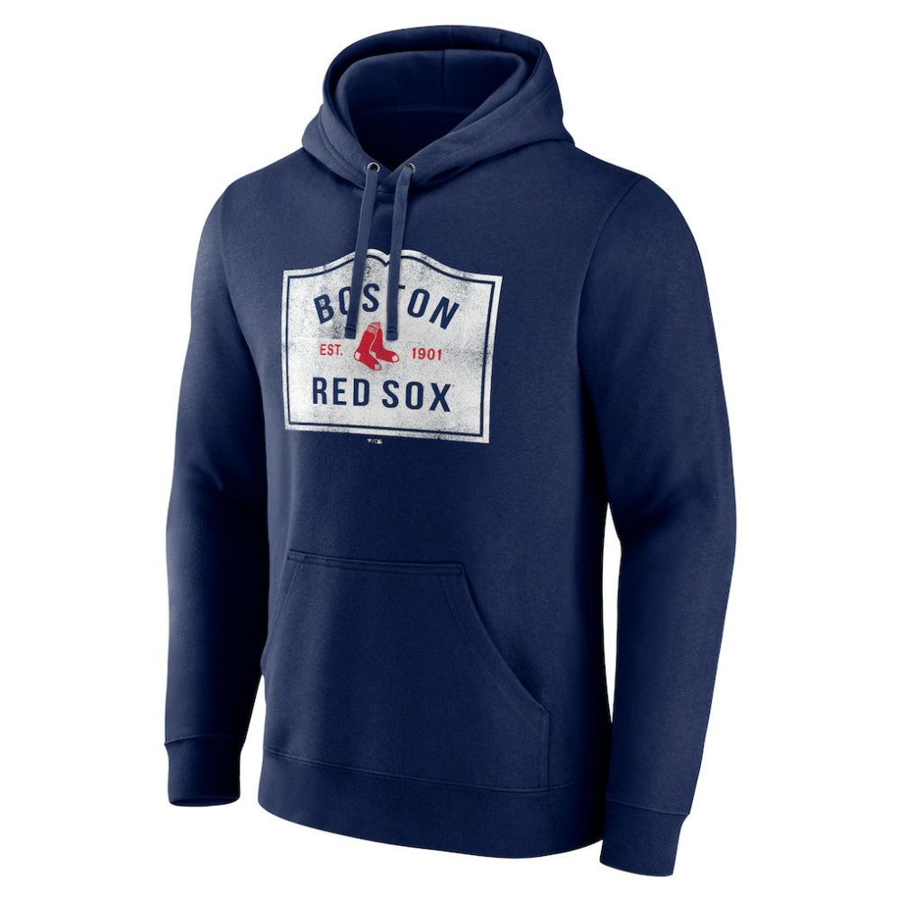 Boston Red Sox Welcome Sign Pullover Hoodie - Navy
