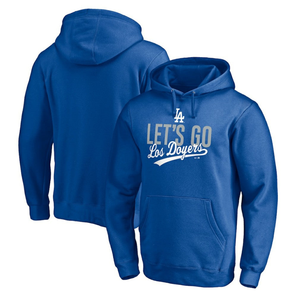 Los Angeles Dodgers Let's Go Los Doyers Pullover Hoodie - Royal