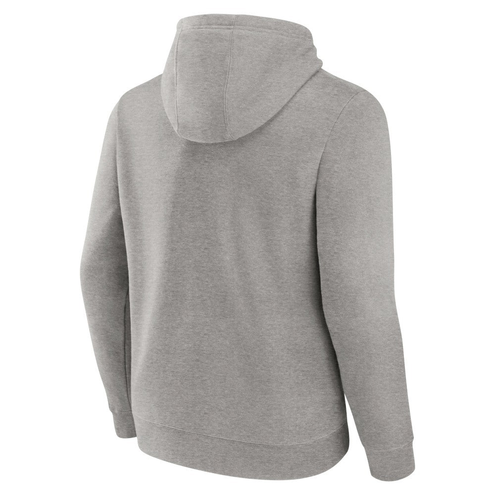 Los Angeles Dodgers Heater State of Mind Pullover Hoodie - Gray