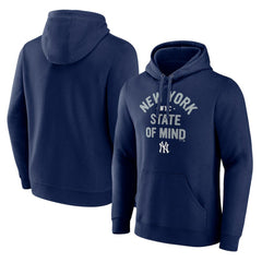 New York Yankees Heater State of Mind Pullover Hoodie - Navy