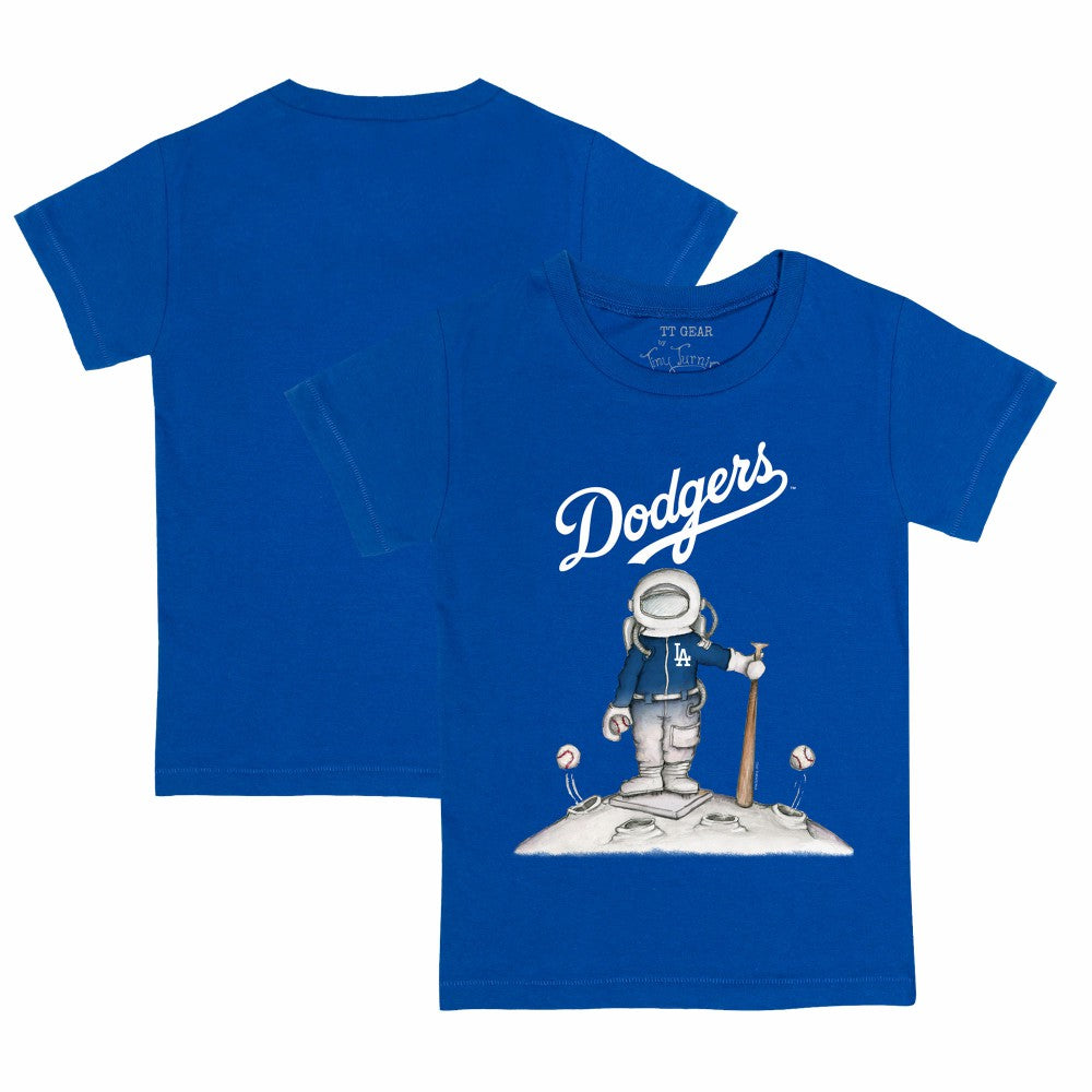 Los Angeles Dodgers Tiny Turnip Youth Astronaut T-Shirt - Royal