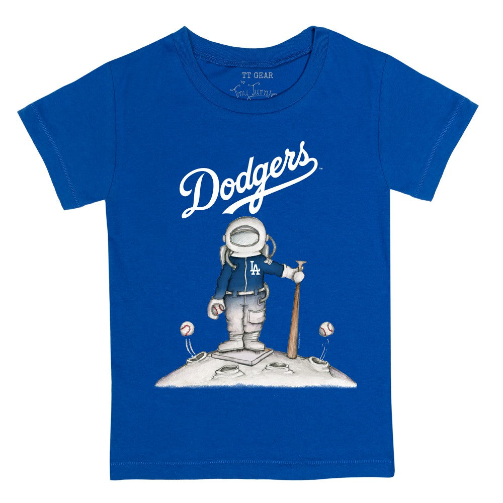 Los Angeles Dodgers Tiny Turnip Youth Astronaut T-Shirt - Royal