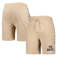 Brooklyn Nets Concepts Sport Team Stripe Shorts - Tan online