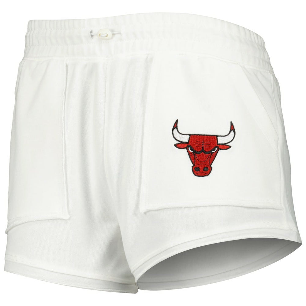 Chicago Bulls Concepts Sport Women's Sunray Shorts - White discount