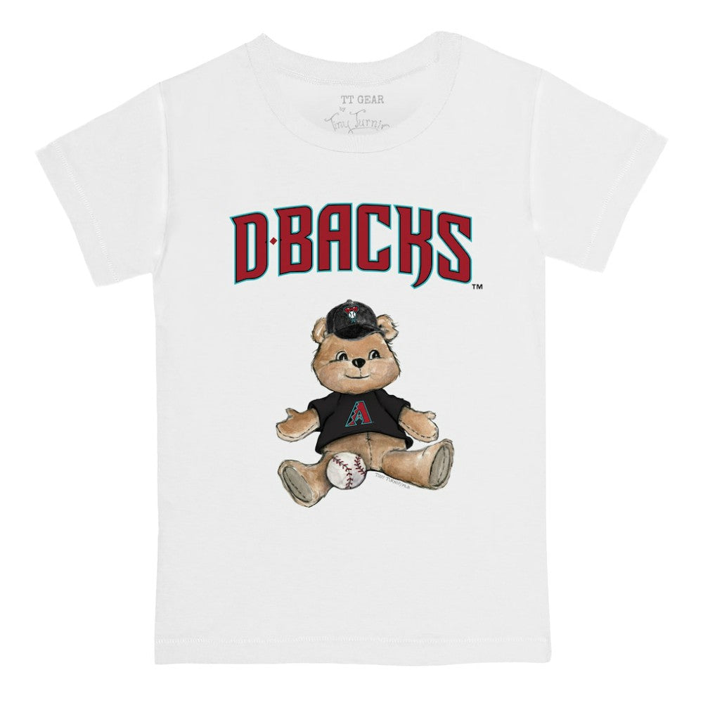 Arizona Diamondbacks Tiny Turnip Youth Teddy Boy T-Shirt - White
