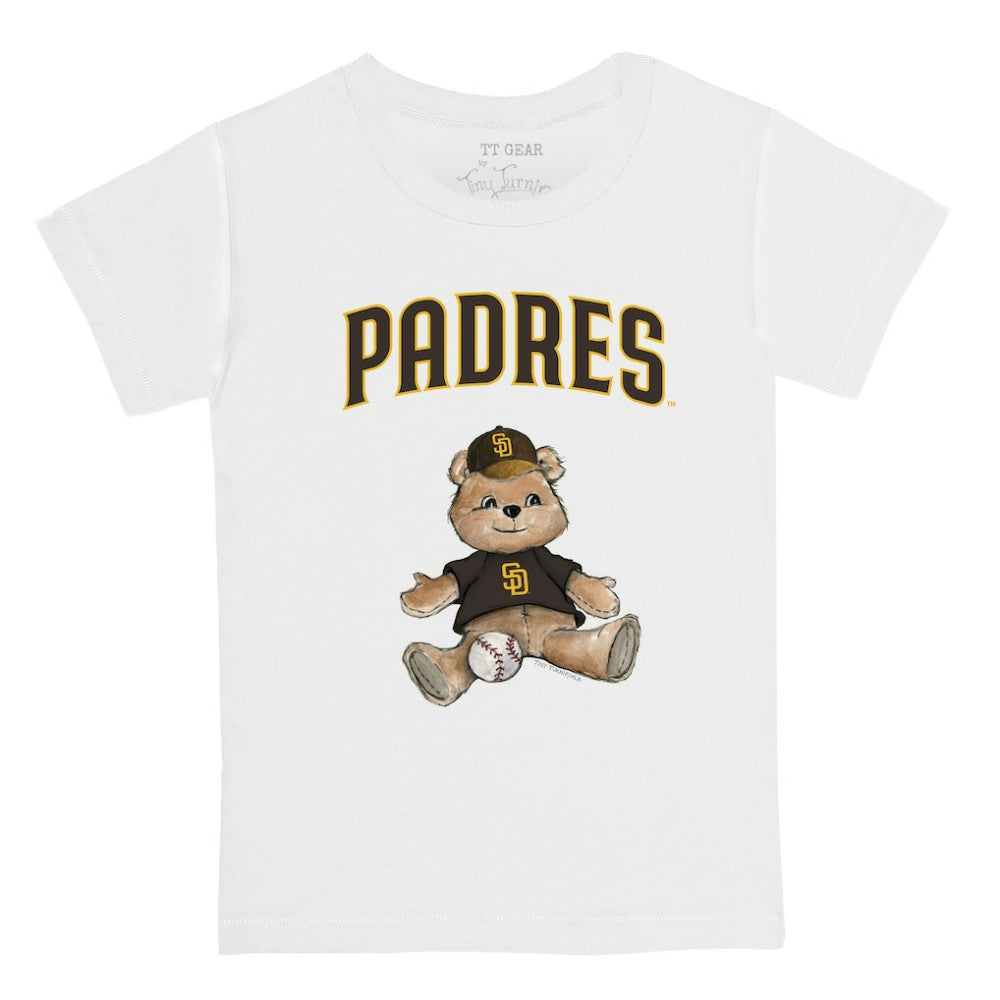 San Diego Padres Tiny Turnip Youth Teddy Boy T-Shirt - White