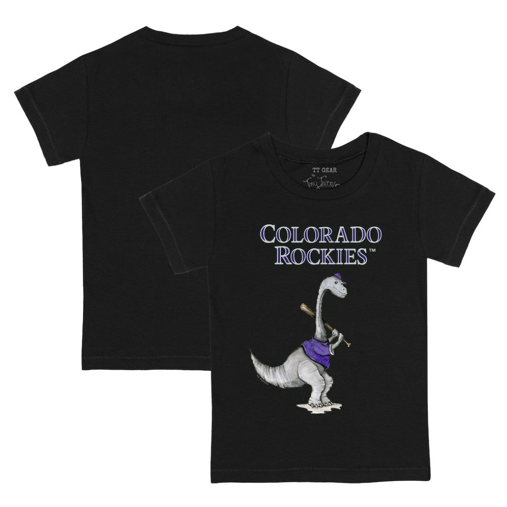 Colorado Rockies Tiny Turnip Youth Bronto T-Shirt - Black