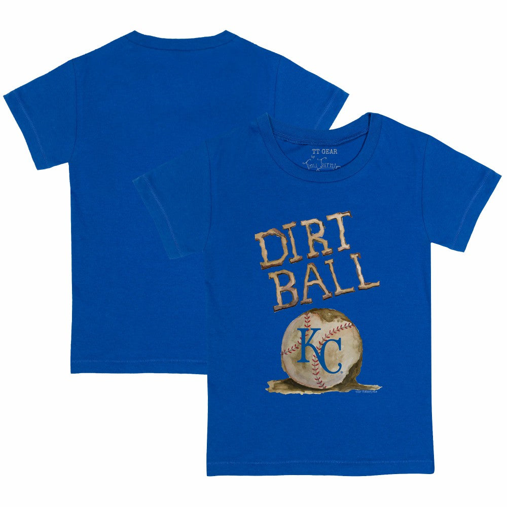 Kansas City Royals Tiny Turnip Youth Dirt Ball T-Shirt - Royal