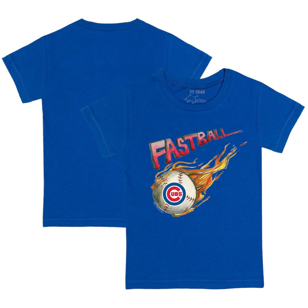 Chicago Cubs Tiny Turnip Youth Fastball T-Shirt - Royal