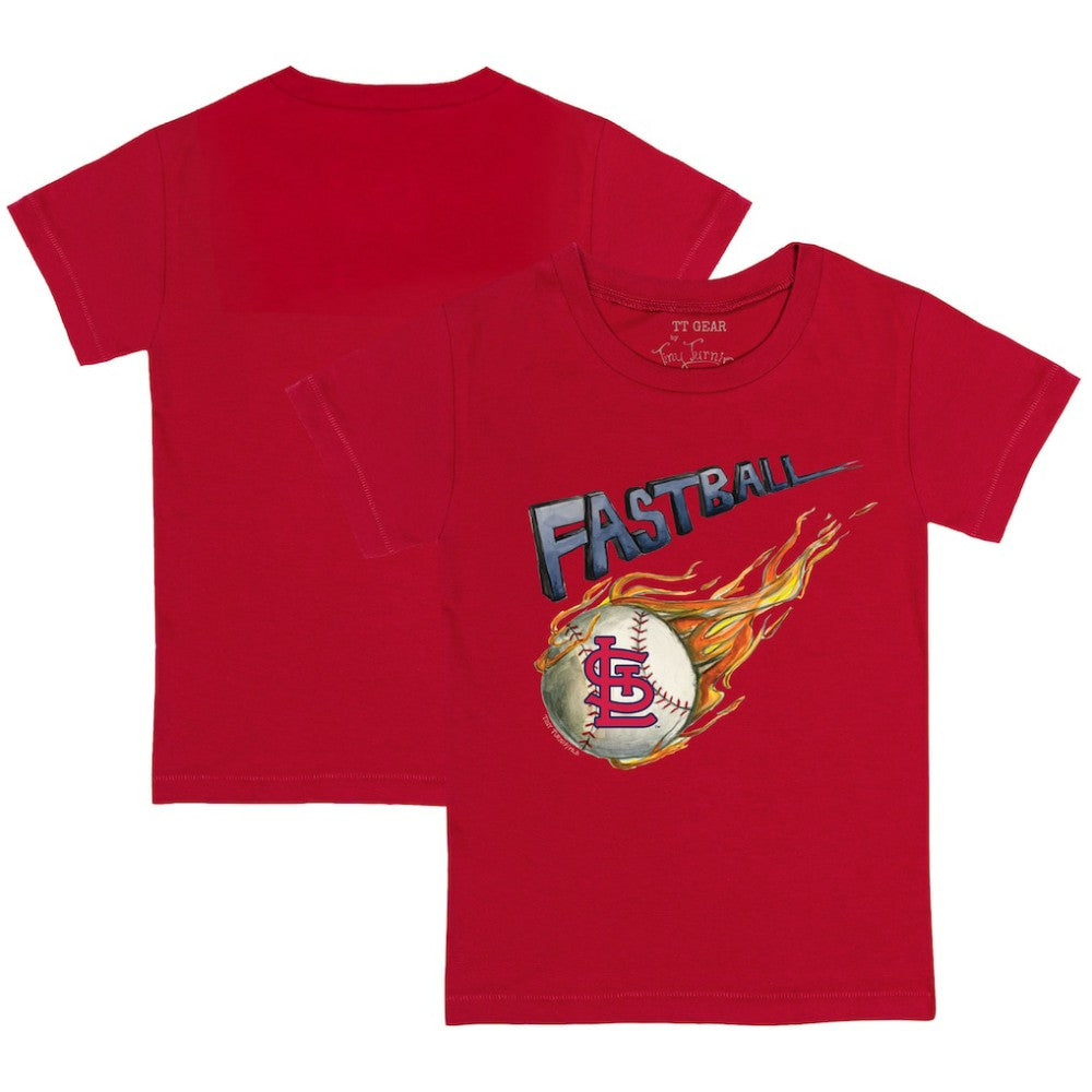 St. Louis Cardinals Tiny Turnip Youth Fastball T-Shirt - Red