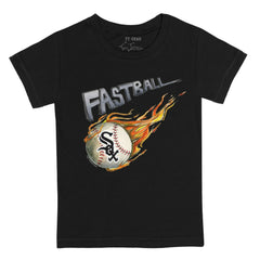Chicago White Sox Tiny Turnip Youth Fastball T-Shirt - Black
