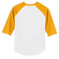 San Diego Padres Tiny Turnip Youth Fastball 3/4-Sleeve Raglan T-Shirt - White/Gold