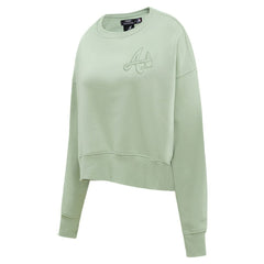 Atlanta Braves Pro Standard Women's Fleece Pullover Sweatshirt - Green