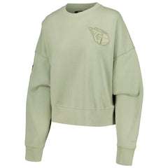 Cleveland Guardians Pro Standard Women's Fleece Pullover Sweatshirt - Green